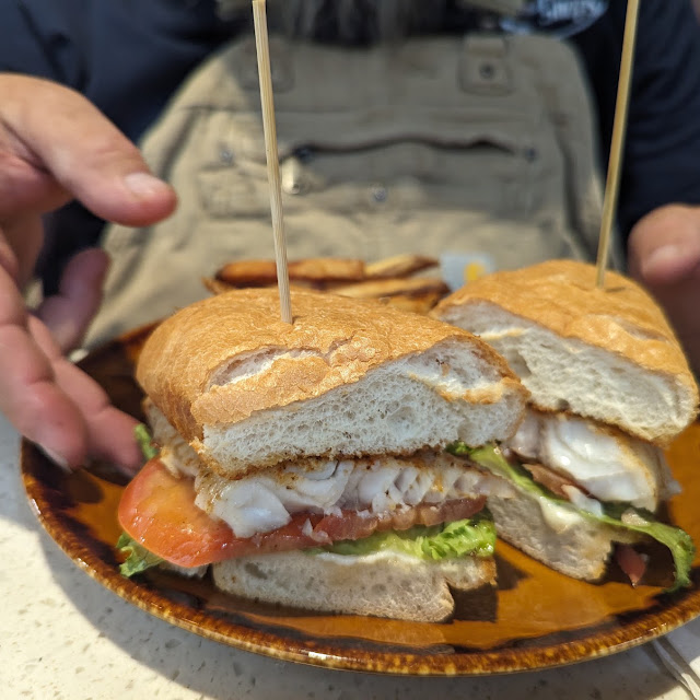 Walleye Sandwich