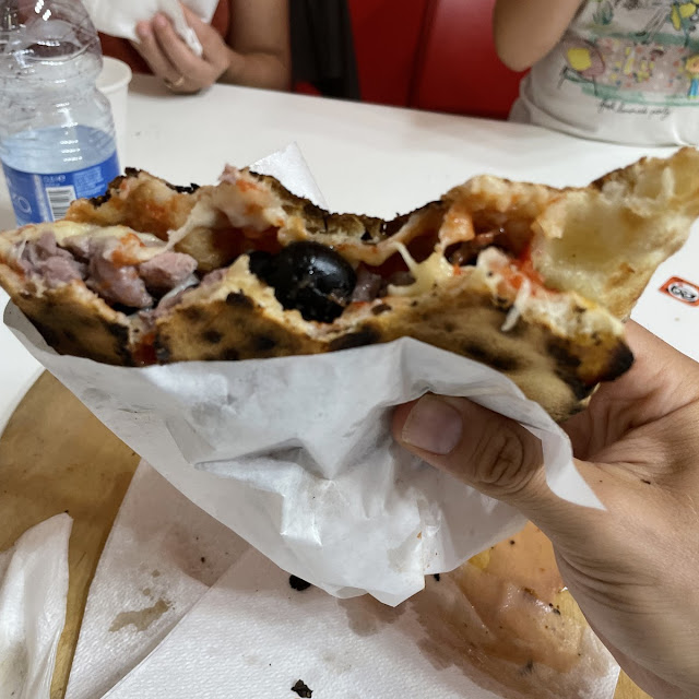 Pizza Sausage and Olives