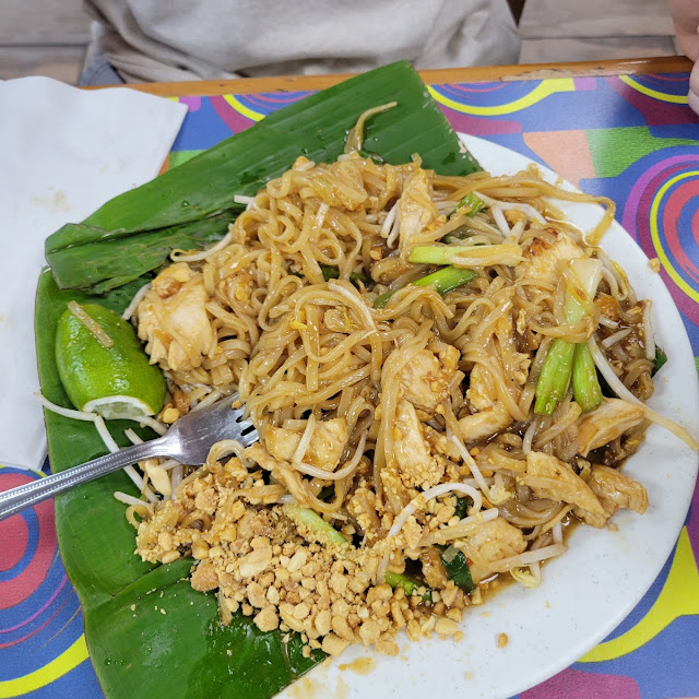Pad See EW with Chicken and Vegetables