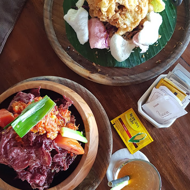 Rib-Eye with Trio Sambal