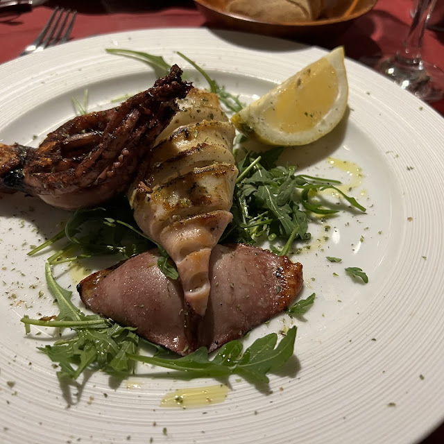 Grilled Calamari