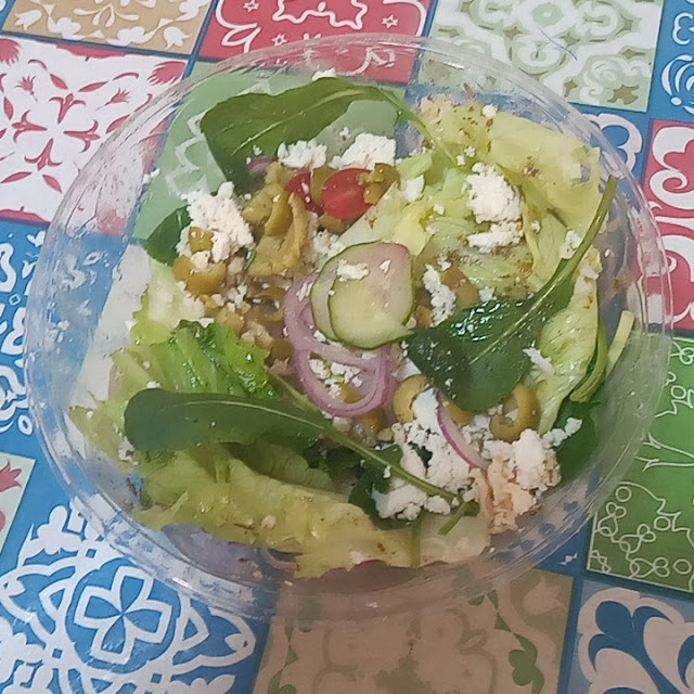 Salada Grega Recomendo Muito Bom Serve Bem