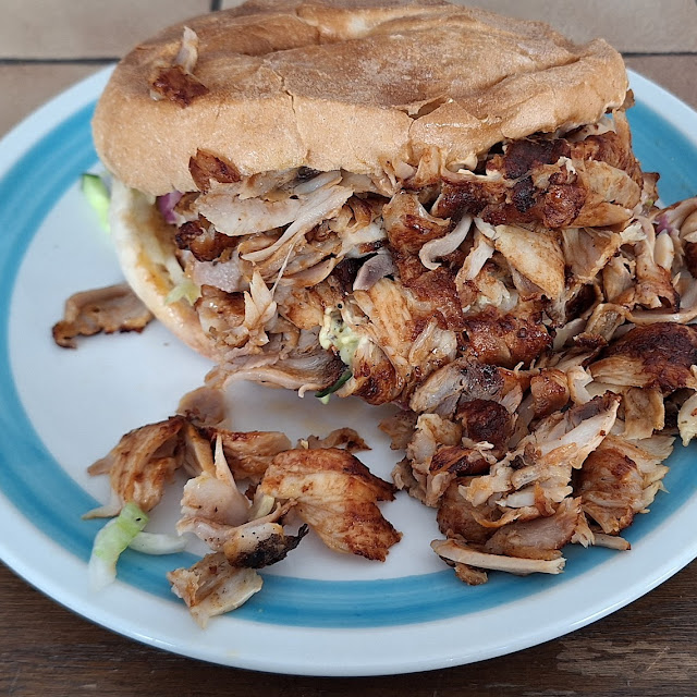 Mega Hähnchen Dönertasche