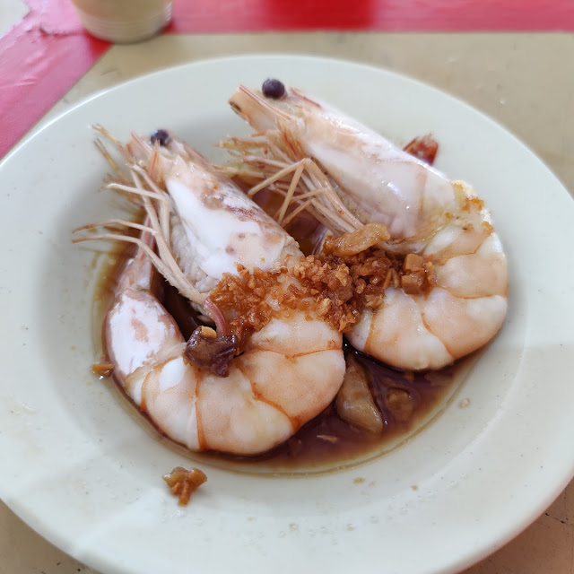 Steamed Prawns