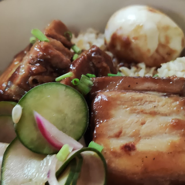 Braised Pork Belly Bowl