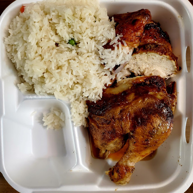 Half Chicken White Rice