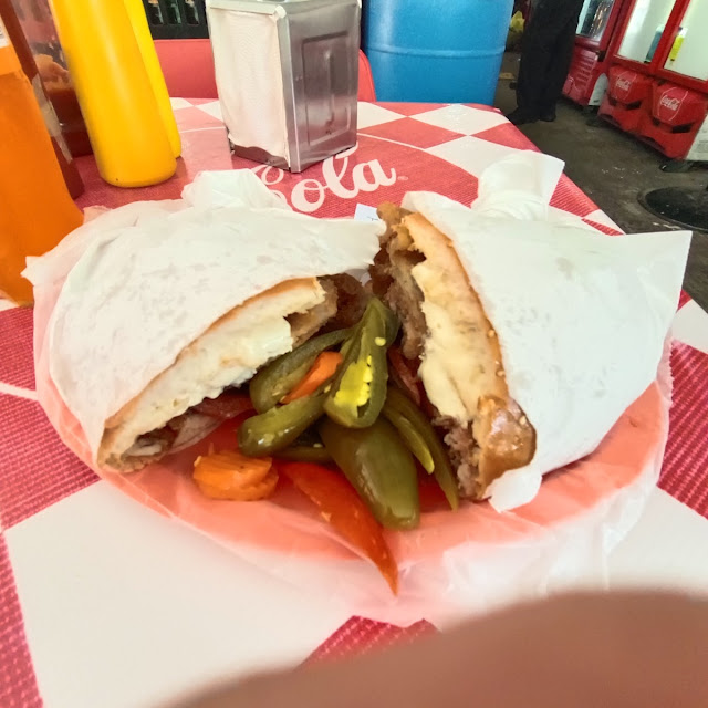 Torta Trevi Milanesa Salchicha Queso Oaxaca