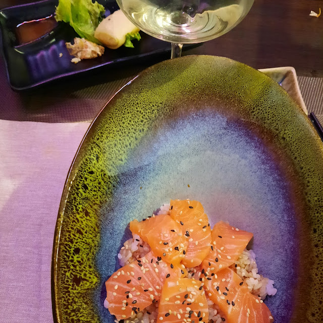 Fried Rice with Salmon