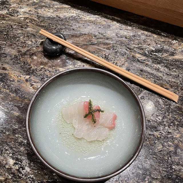 Sliced White Fish Sashimi