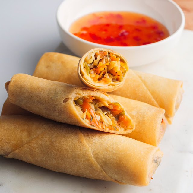 Vegetable Spring Rolls 5 pcs