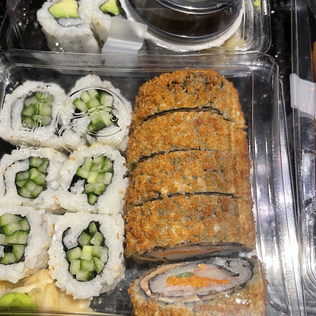 Cucumber Roll and Dragon Eye Roll