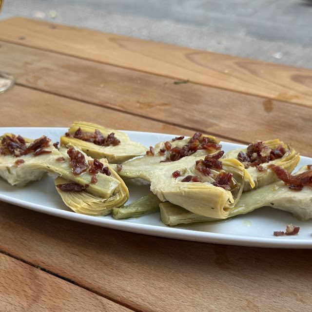 Alcachofas Con Jamon