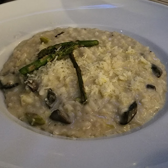 Mushroom and Cheese Risotto