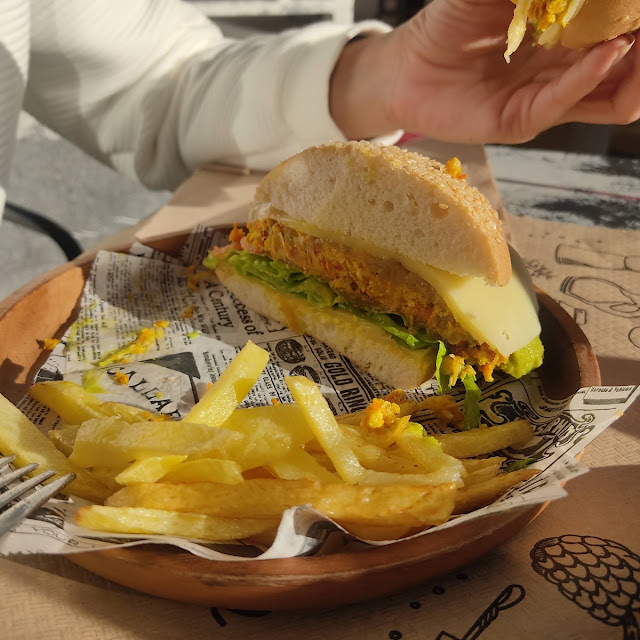 Hamburguesa Vegana