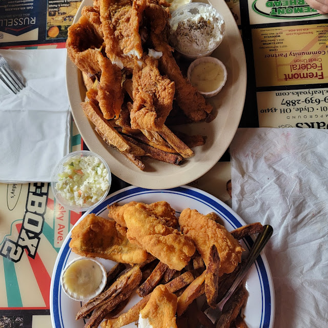 Lake Erie Yellow Perch Dinner