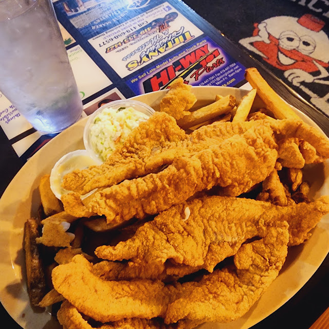 Walleye Dinner