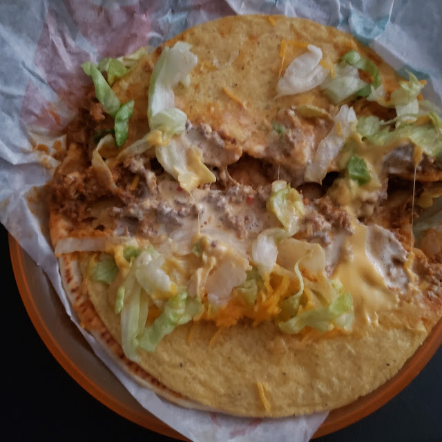 Taco Someone Returned After Eating the Inside Which Was Then Resold to Me Lol