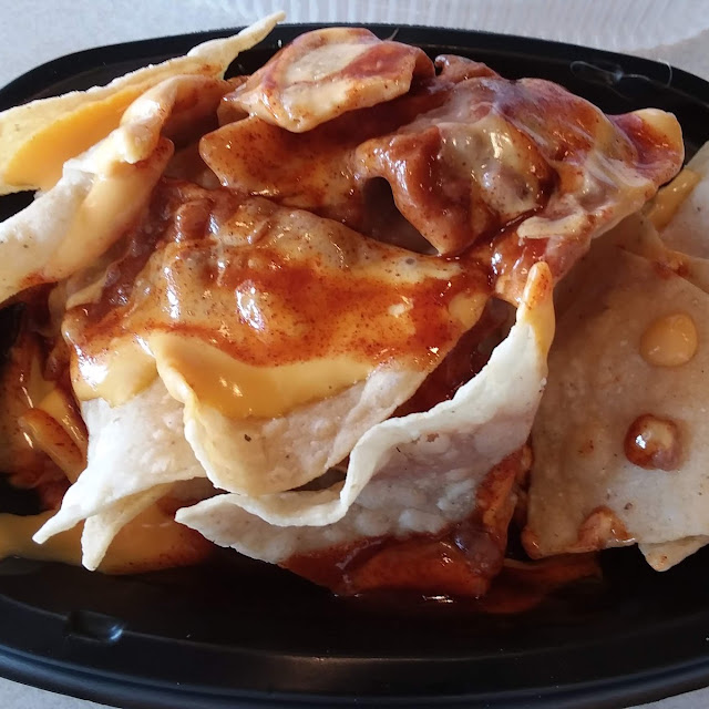 Nachos with Beans and Cheese