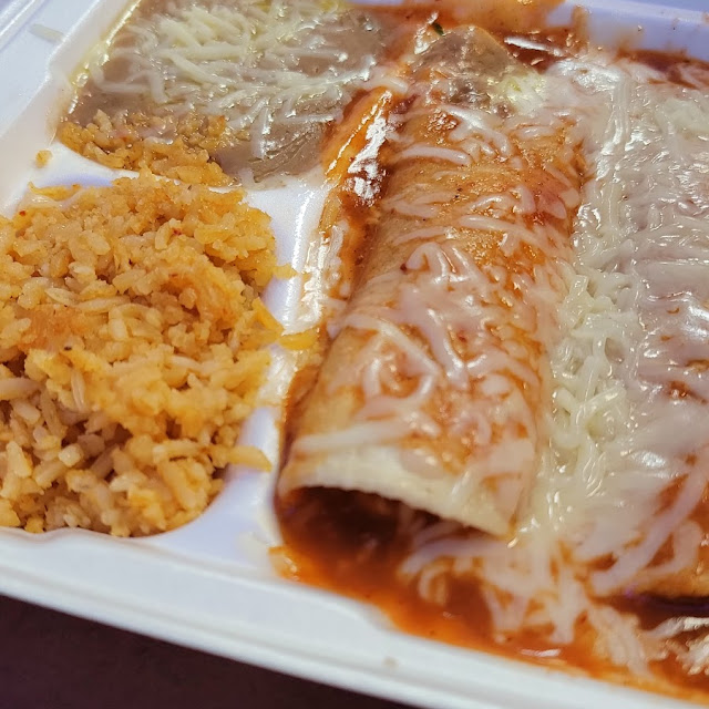 Wet Burrito Plate