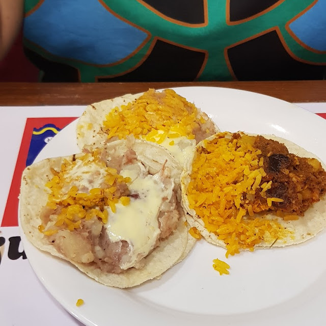 Tacos de Despeinada Y Empanizada