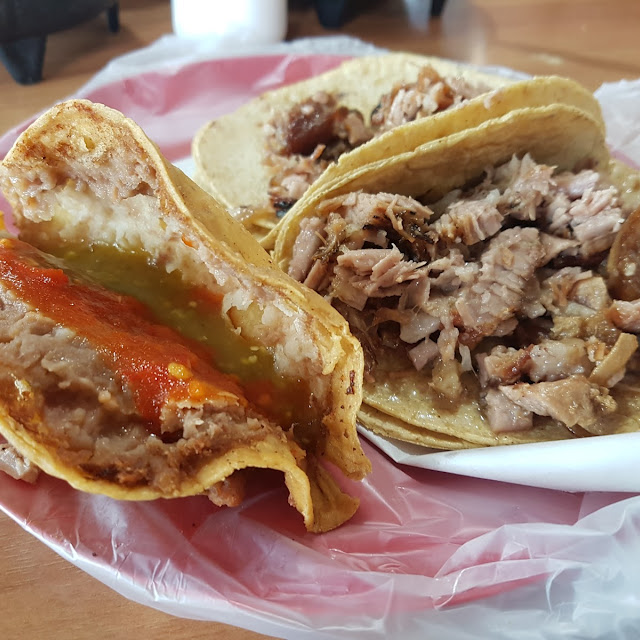 Tacos de Bistec Con Queso