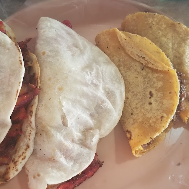 Gringa de Pastor Y Tacos de Barbacoa