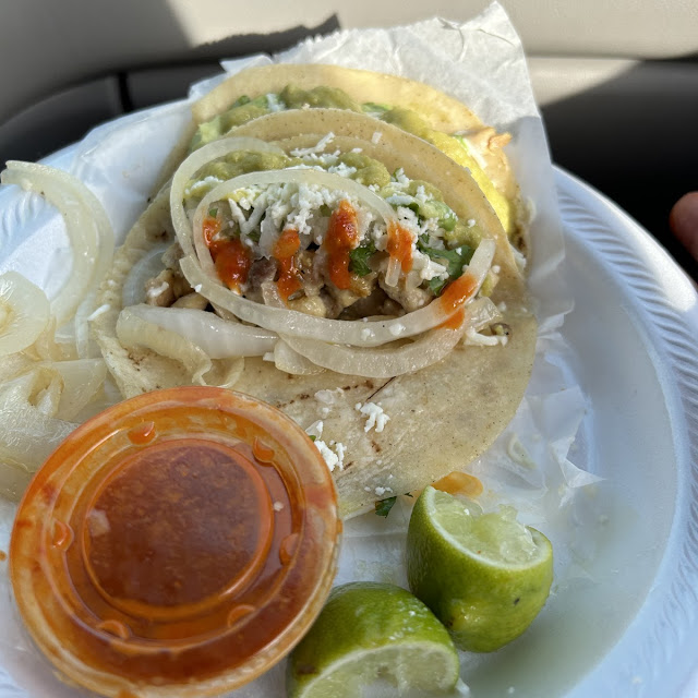 Chicken Tacos Loaded