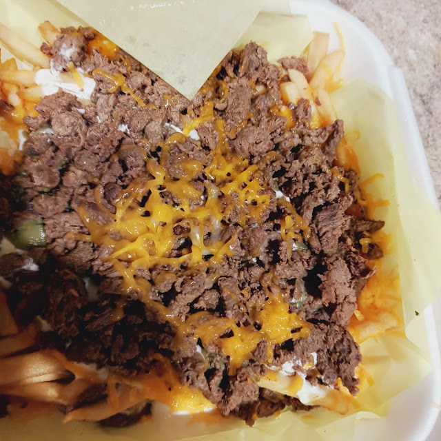 Carne Asada Fries with Cheese