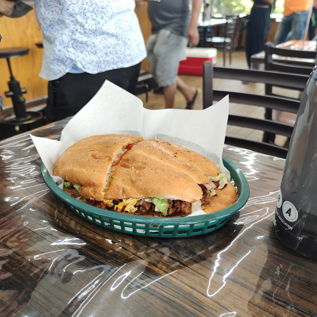 Torta De Especial - Steak Chicken Ham & Grilled Onion