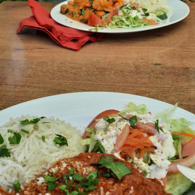 Chicken Korma & Rotes Butter Chicken