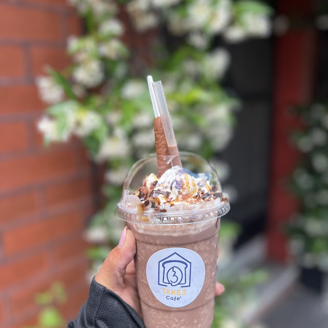 Caramel Cookie Cream Frappe