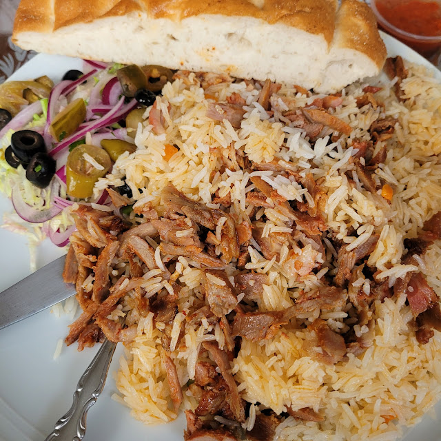 Lamb Shawarma with Rice
