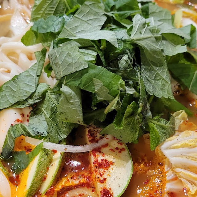 Spicy Sausages and Kimchi Hot Pot