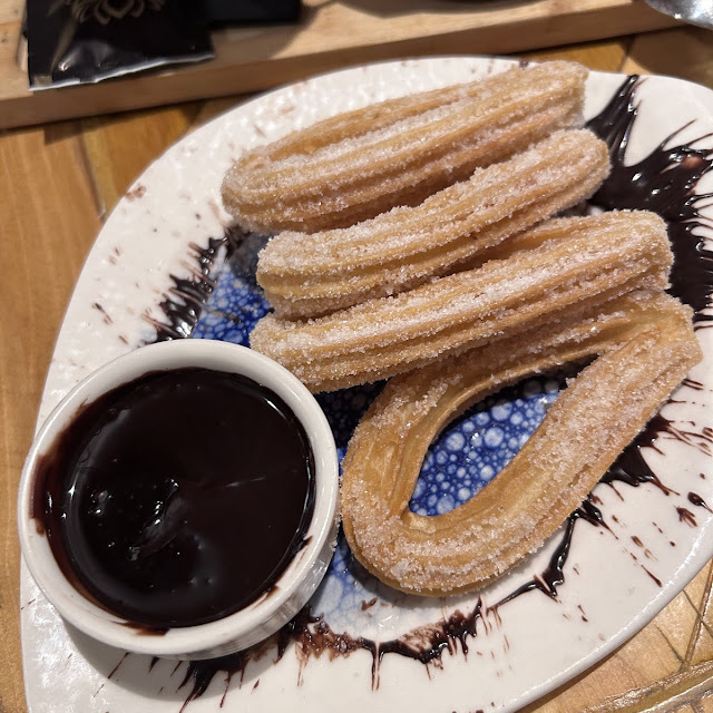 Churros Rellenos de Chocolate