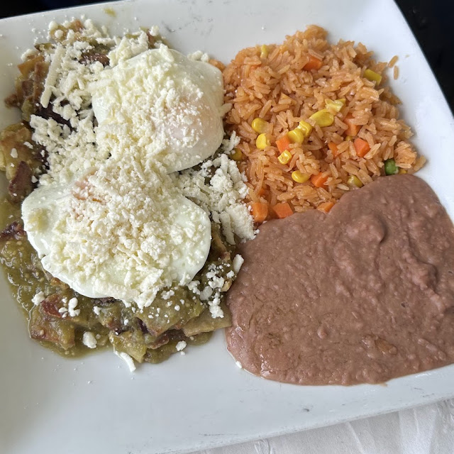 Chilaquiles with Green Sauce