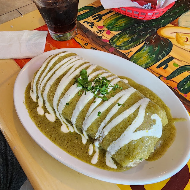 Super Burrito Mojado Verde
