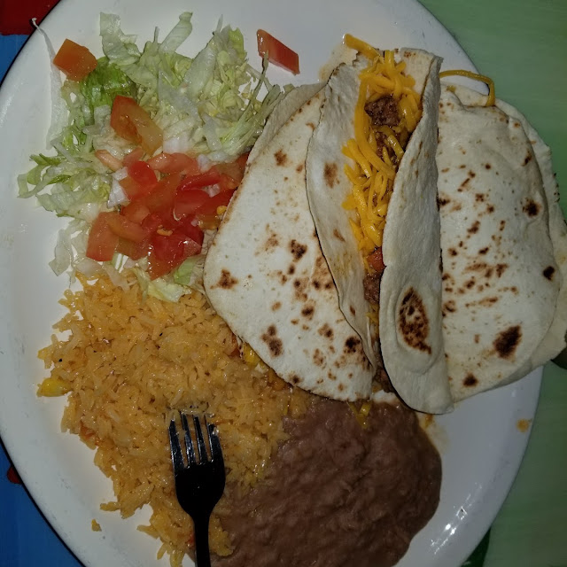 Kid's Beef Crispy Taco Plate