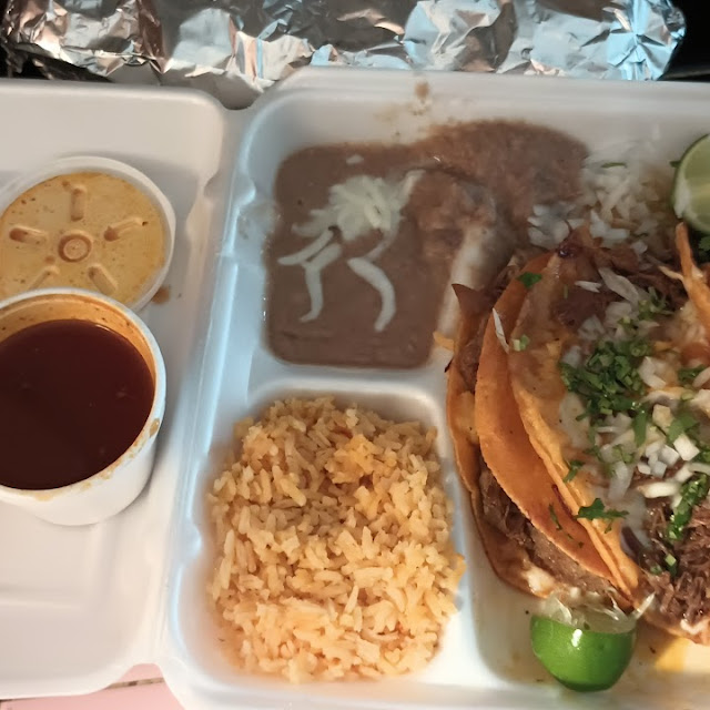 Quesabirria Taco Plate
