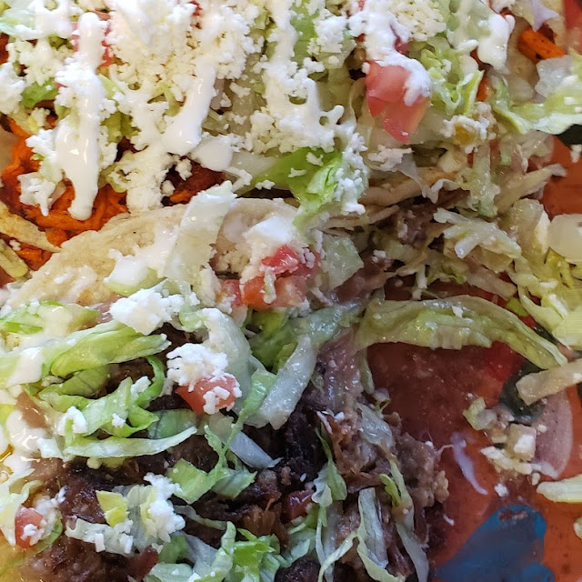 Huarache More Like a Tortilla with Toppings