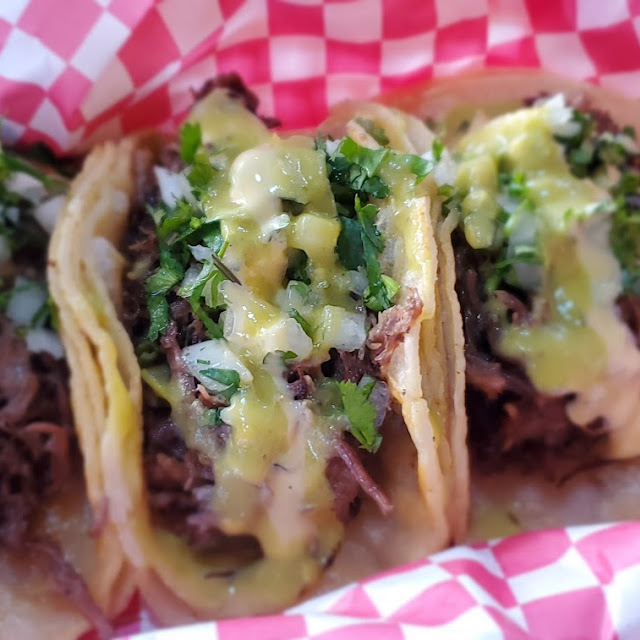 Fajita Beef Nachos and 3 Fajita Beef Tacos