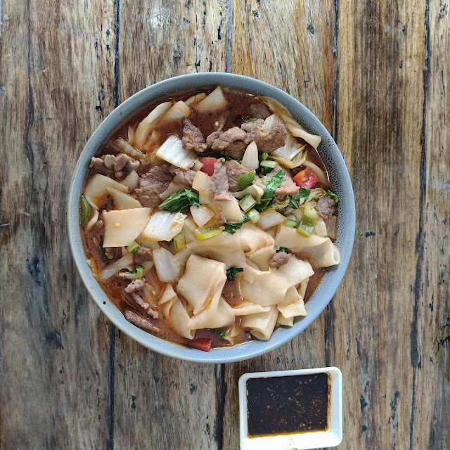 Fried Square Noodles