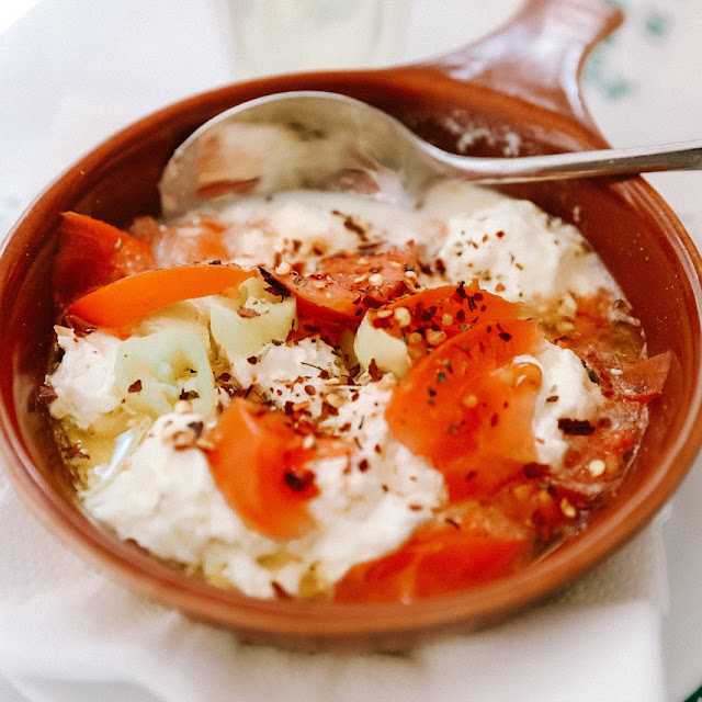 Feta Cheese in the Oven