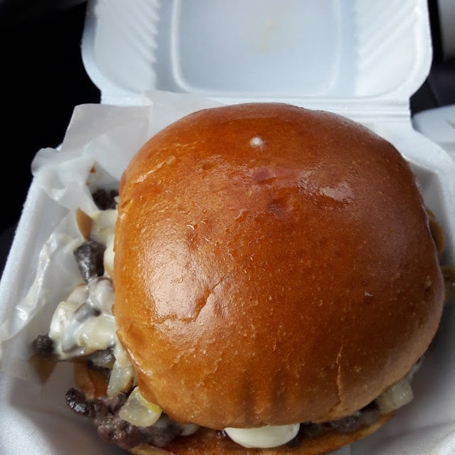 Steak Burger Only Available on Wednesday