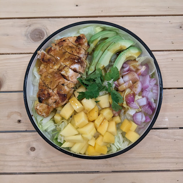 Chicken Mango Avocado Salad