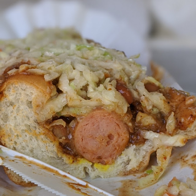 Chili Slaw Dog