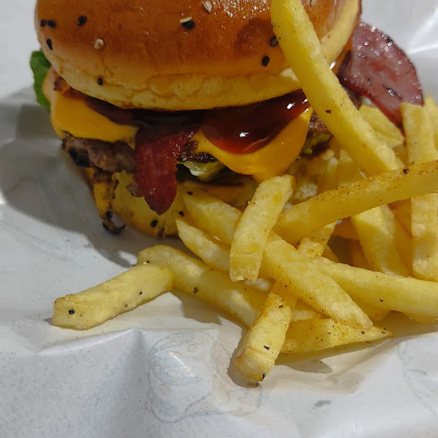 Beef Bacon Cheeseburger
