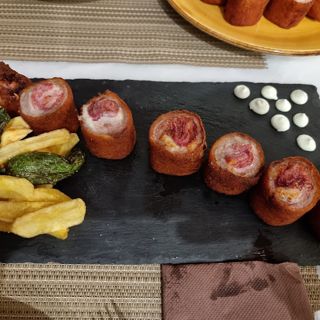 Flamenquín Especial de Solomillo de Cerdo Ibérico Con Queso