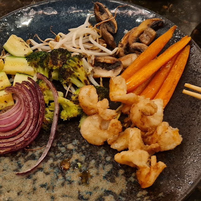 Teppanyaki de Ribeye Con Verduras