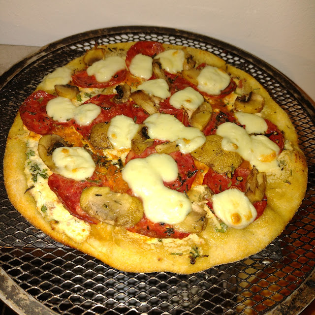 Pizza Base 4 Quesos