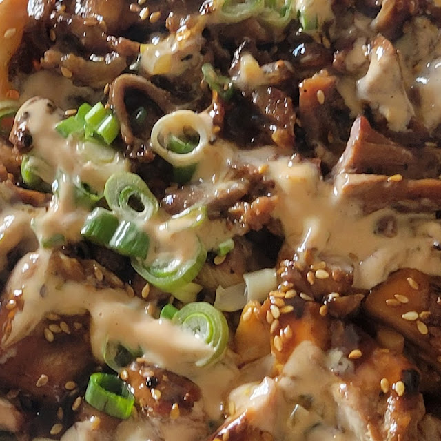 Chicken and Beef Super Teriyaki Fries